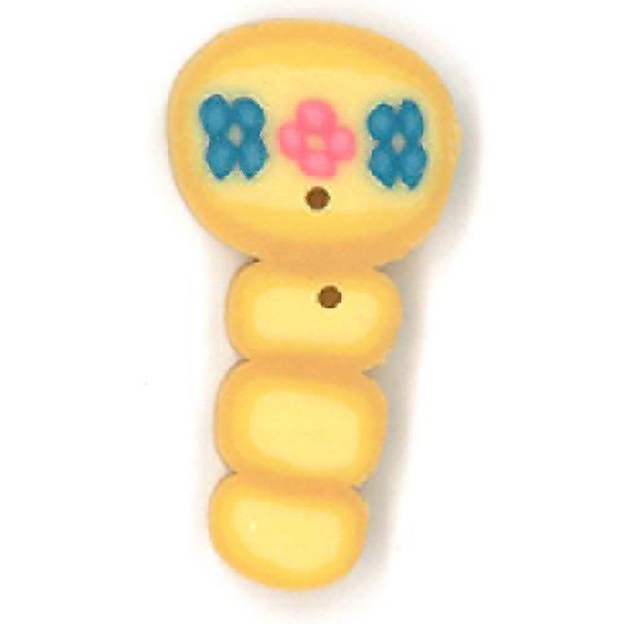 Baby Rattle Button by Just Another Button Company