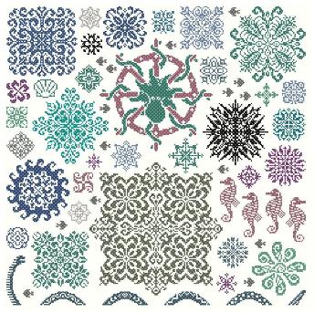 Sea Stars by Ink Circles