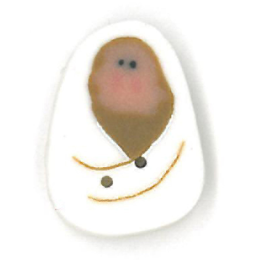 Medium Baby Jesus Button by Just Another Button Company