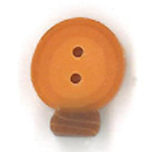 Tiny Gold Bulb Button by Just Another Button Company