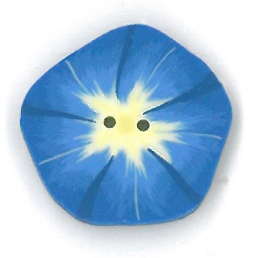 Small Morning Glory Button by Just Another Button Company