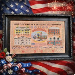 PREORDER! Washington’s Headquarters Sampler by Twin Peak Primitives