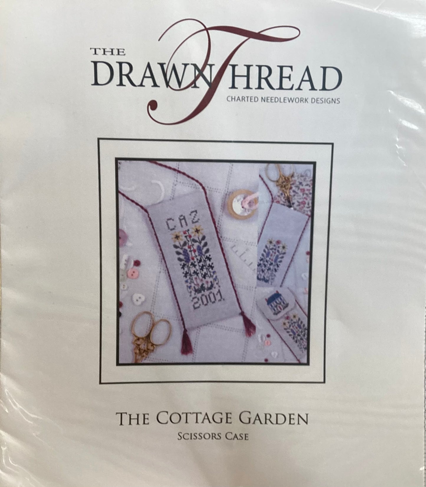 The Cottage Garden Scissor Case by The Drawn Thread
