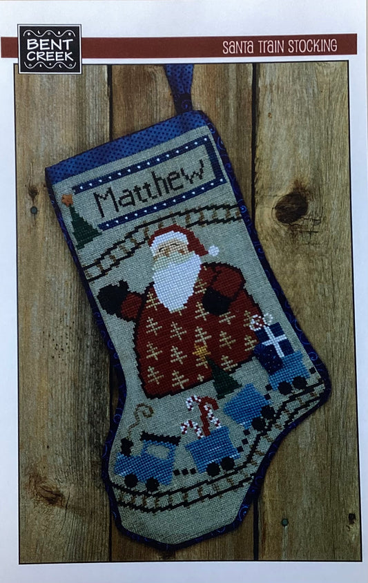 Santa Trail Stocking by Bent Creek