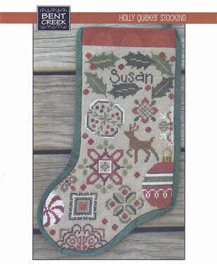 Holly Quaker Stocking by Bent Creek