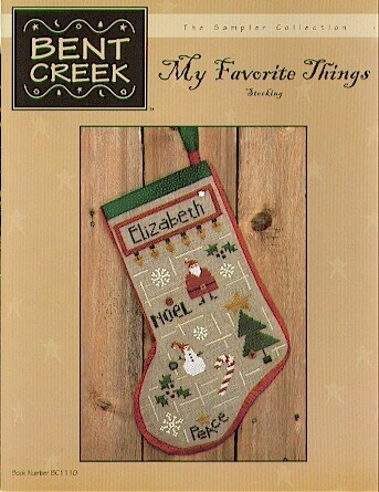 The Sampler Collection: My Favorite Things Stocking by Bent Creek