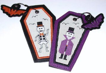 Spooky Pals Bookmark Kit by Praiseworthy Stitches