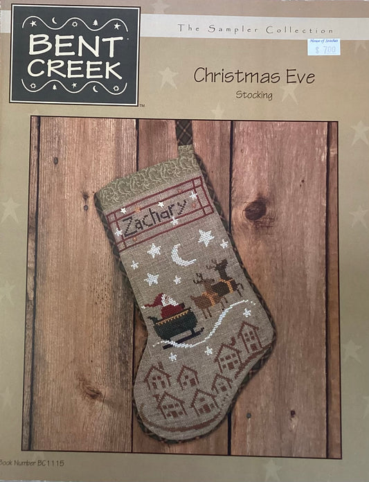 The Sampler Collection: Christmas Eve Stocking by Bent Creek