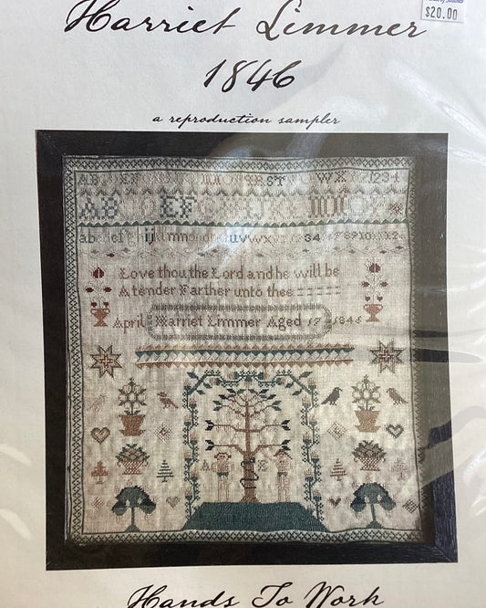 Harriet Limmer 1846 by Hands To Work