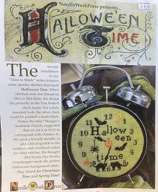 Halloween Time by NeedleWork Press