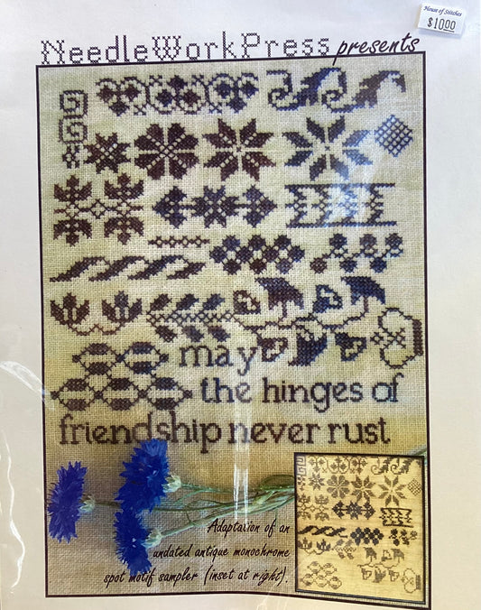 May The Hinges of Friendship Never Rust by NeedleWork Press