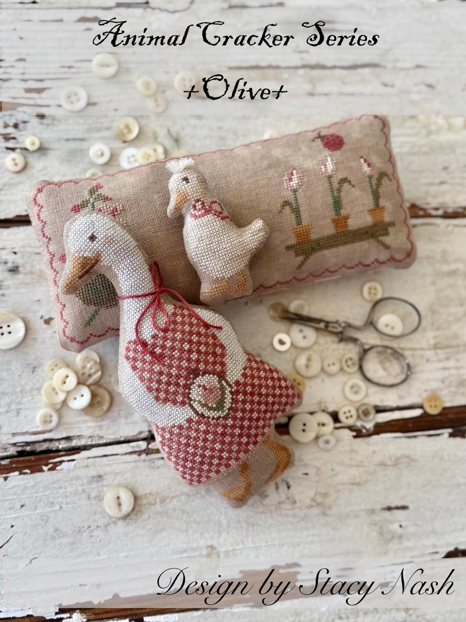 Animal Cracker Series: Olive by Stacy Nash Primitives