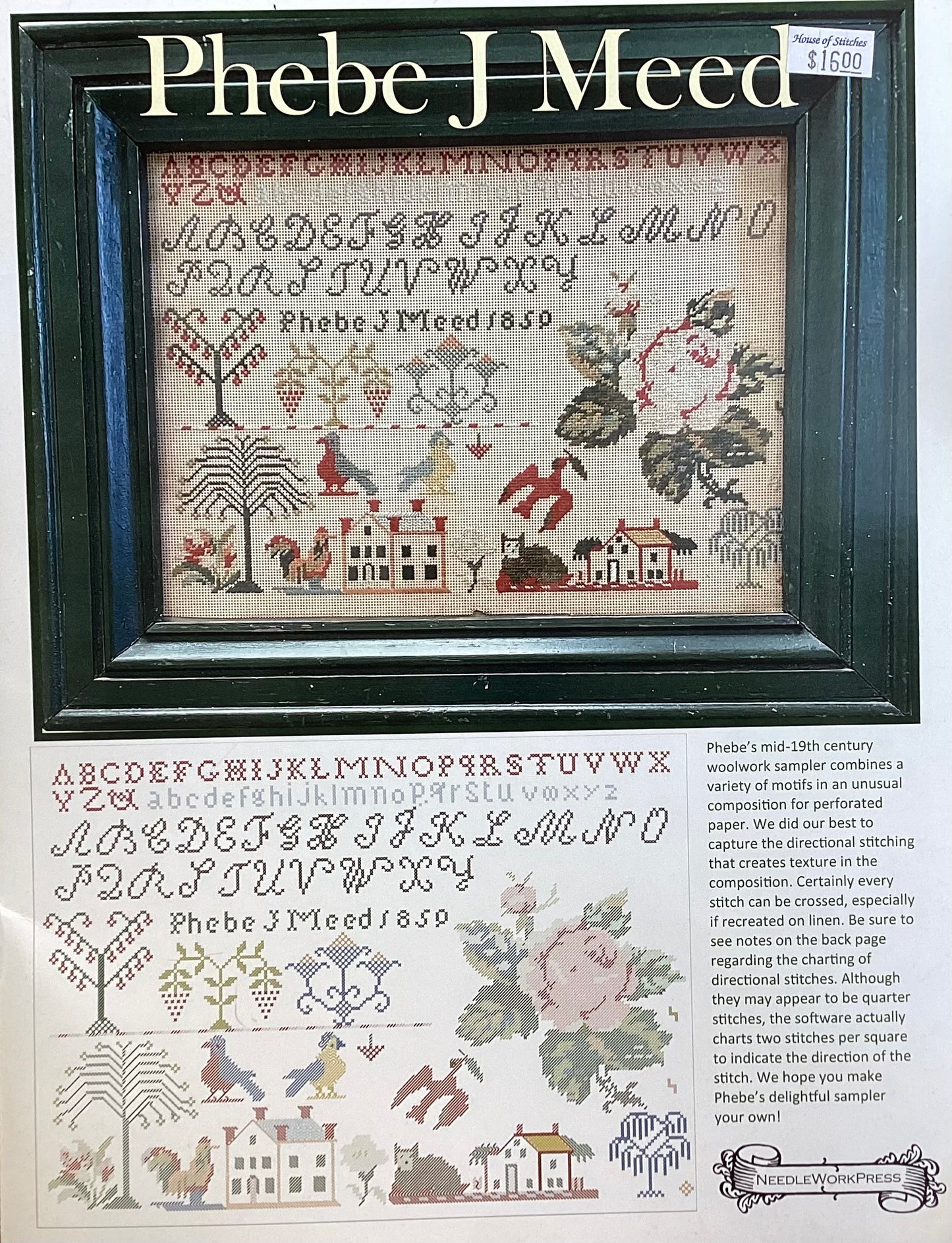 Phebe J Meed by NeedleWork Press