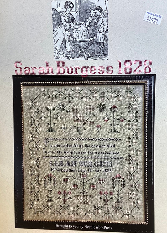 Sarah Burgess 1828 by NeedleWork Press