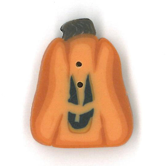 Small Jack-O-Lantern Button by Just Another Button Company