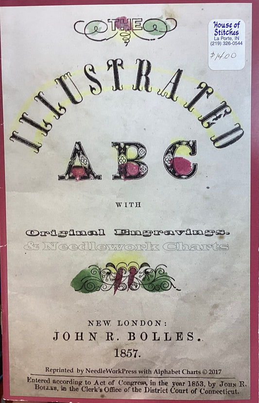 Illustrated A B C With Original Engravings and Needlework Charts by NeedleWork Press