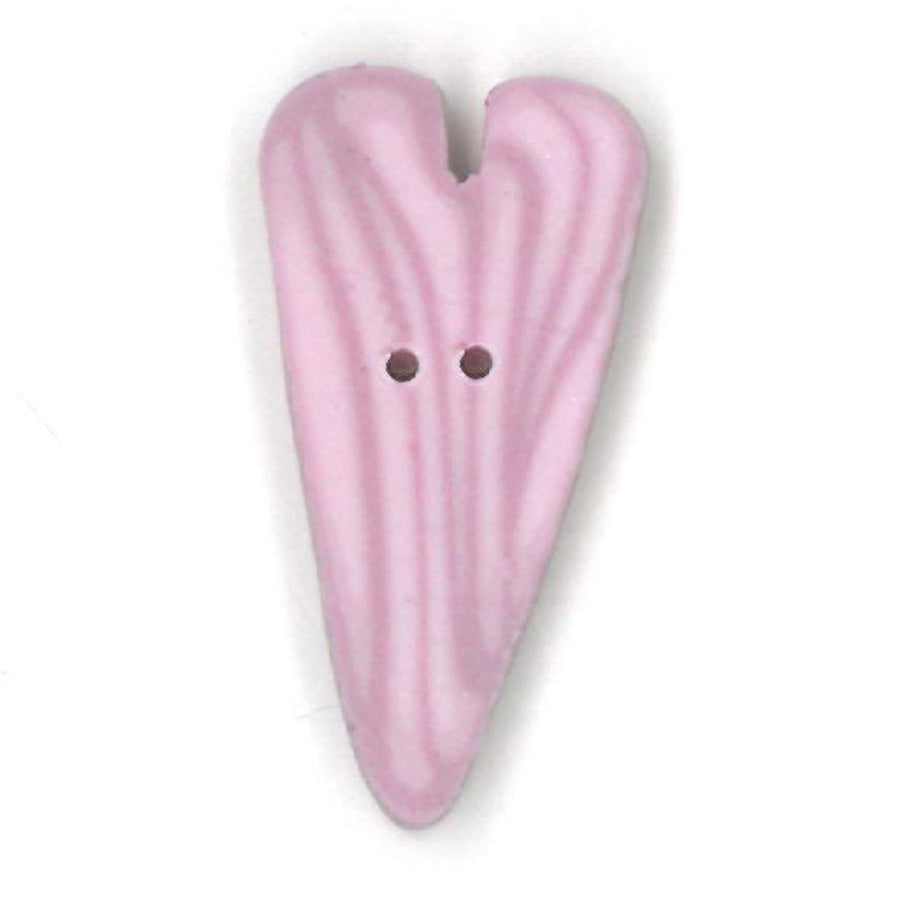 Large Light Lilac Velvet Heart Button by Just Another Button Company