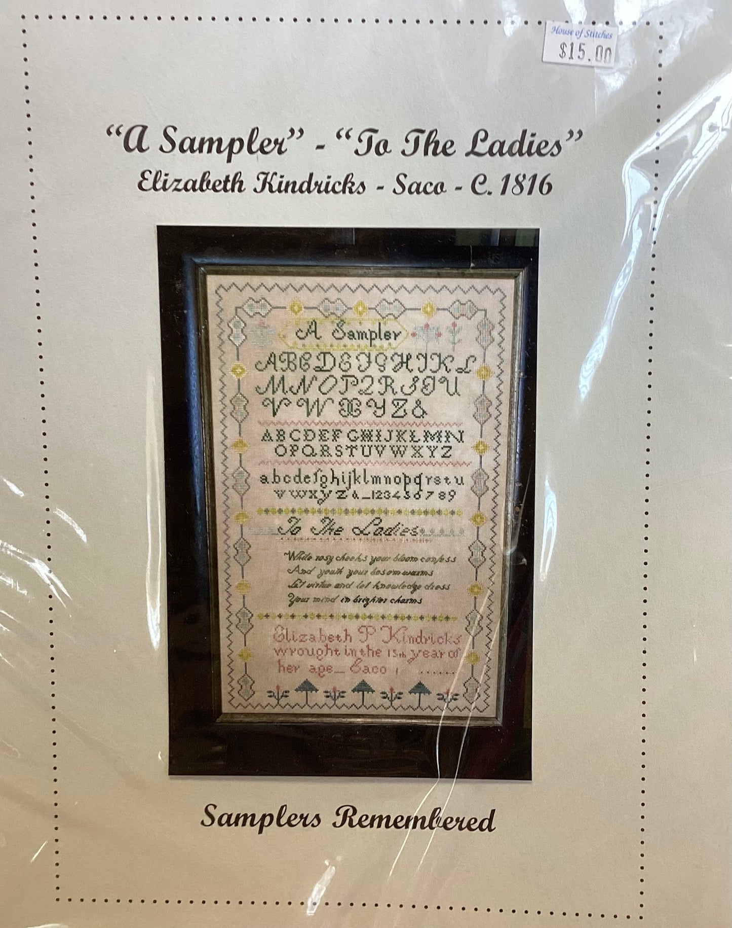 A Samplers- To The Ladies by Samplers Remembered