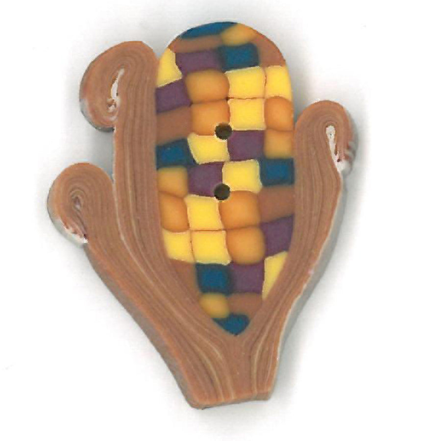 Small Indian Corn Button by Just Another Button Company