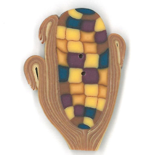 Large Indian Corn Button by Just Another Button Company