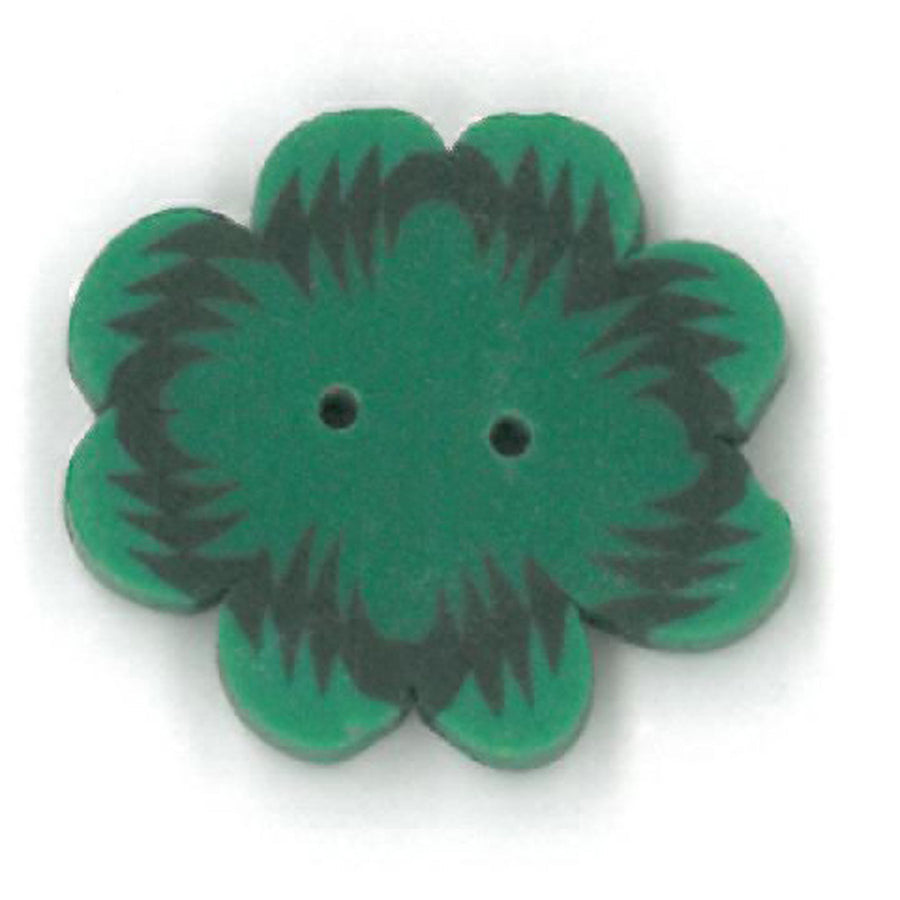 Large Four Leaf Clover Button by Just Another Button Company
