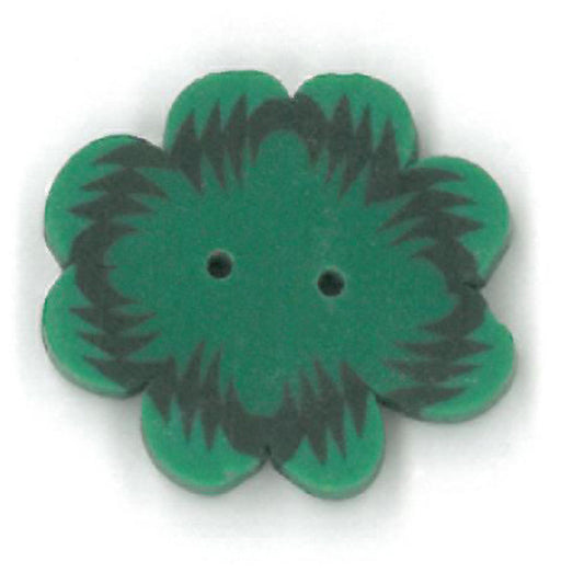 Large Four Leaf Clover Button by Just Another Button Company