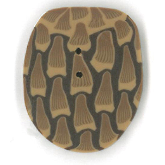 Large Pine Cone Button by Just Another Button Company
