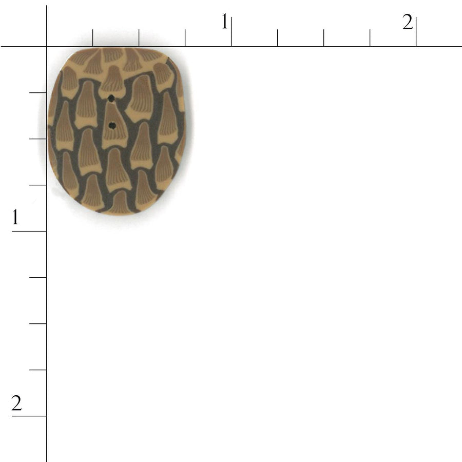 Large Pine Cone Button by Just Another Button Company