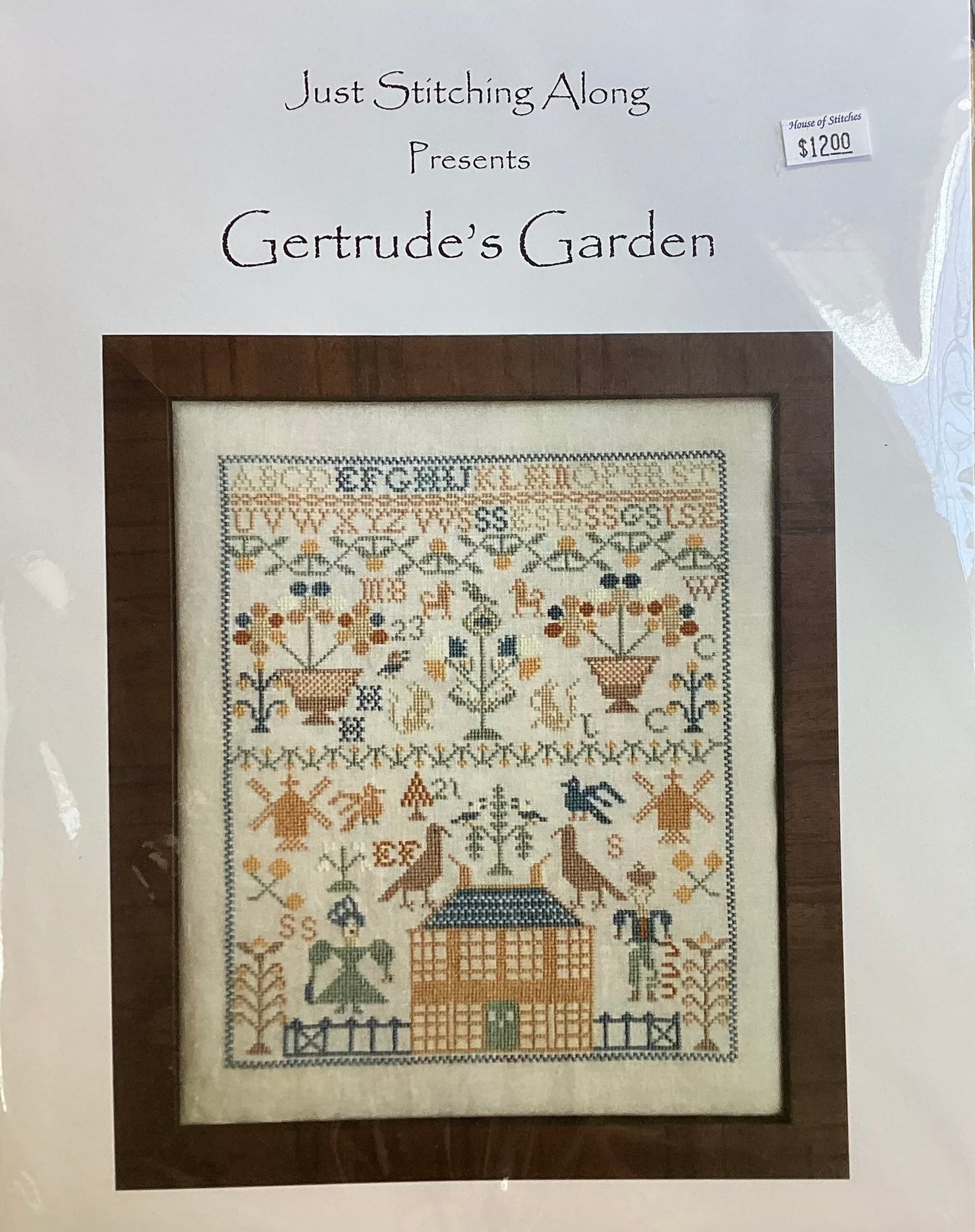 Gertrude’s Garden by Just Stitching Along