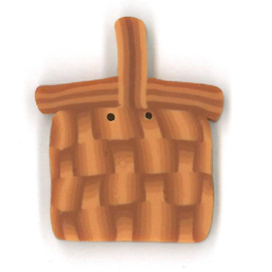 Picnic Basket Button by Just Another Button Company