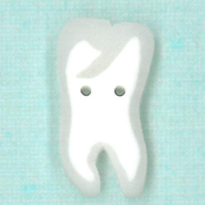 Small Tooth Button by Just Another Button Company