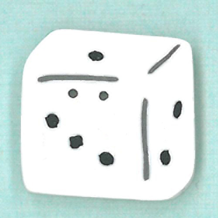 Dice Button by Just Another Button Company