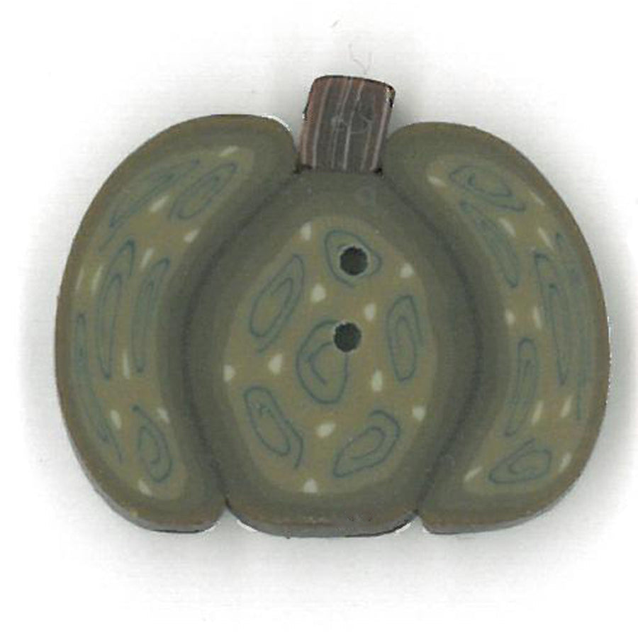 Small Green Wild Pumpkin Button by Just Another Button Company