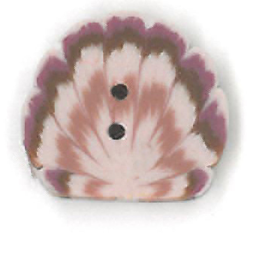 Small Scallop Shell Button by Just Another Button Company