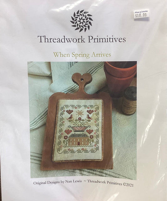 When Spring Arrives by Threadwork Primitives