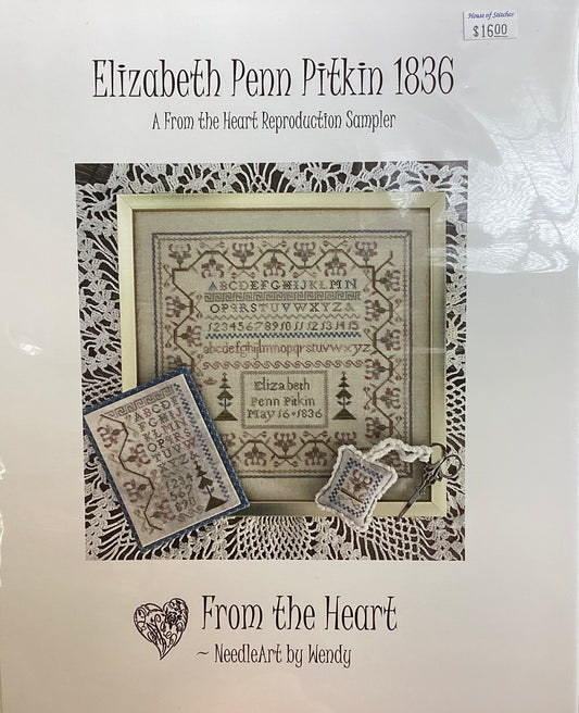 Elizabeth Penn Pitkin 1836 by From the Heart