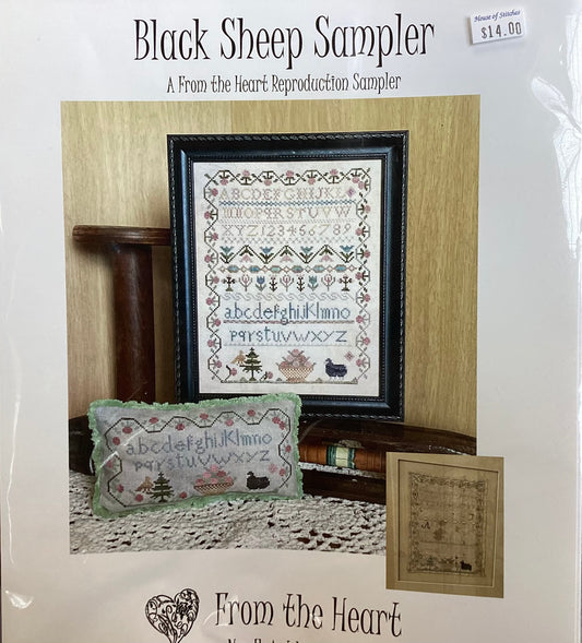 Black Sheep Sampler by From the Heart NeedleArt