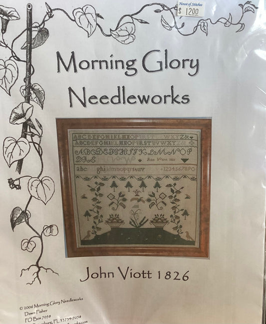 John Viott 1826 by Morning Glory Needleworks
