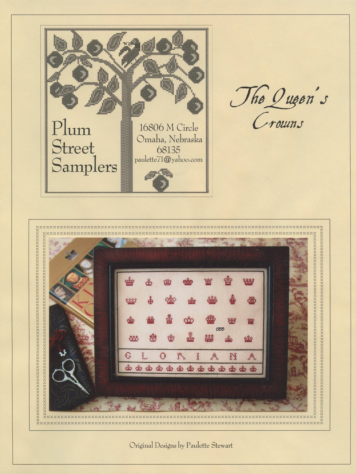 The Queen’s Crowns by Plum Street Samplers