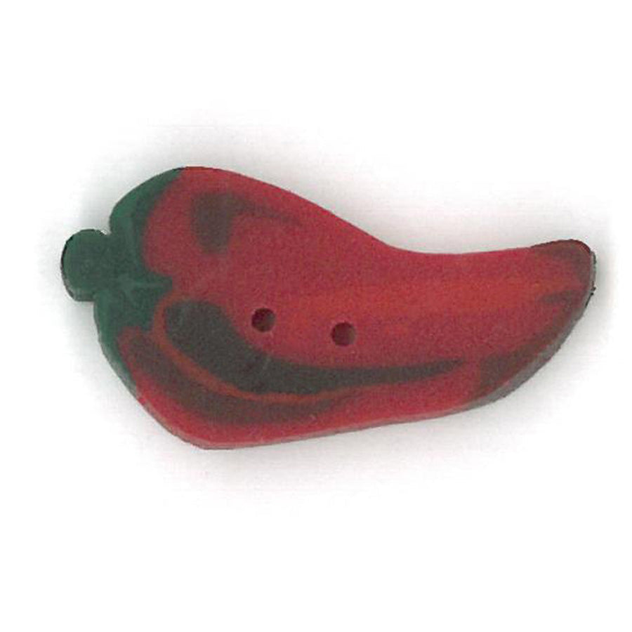 Small Chili Pepper Button by Just Another Button Company