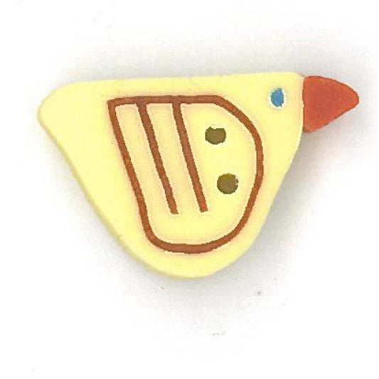 Small Yellow Bird Button by Just Another Button Company