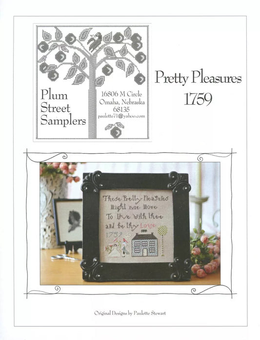 Pretty Pleasures 1759 by Plum Street Samplers