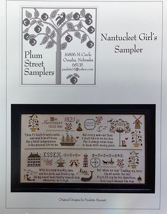 Nantucket Girl’s Sampler by Plum Street Samplers