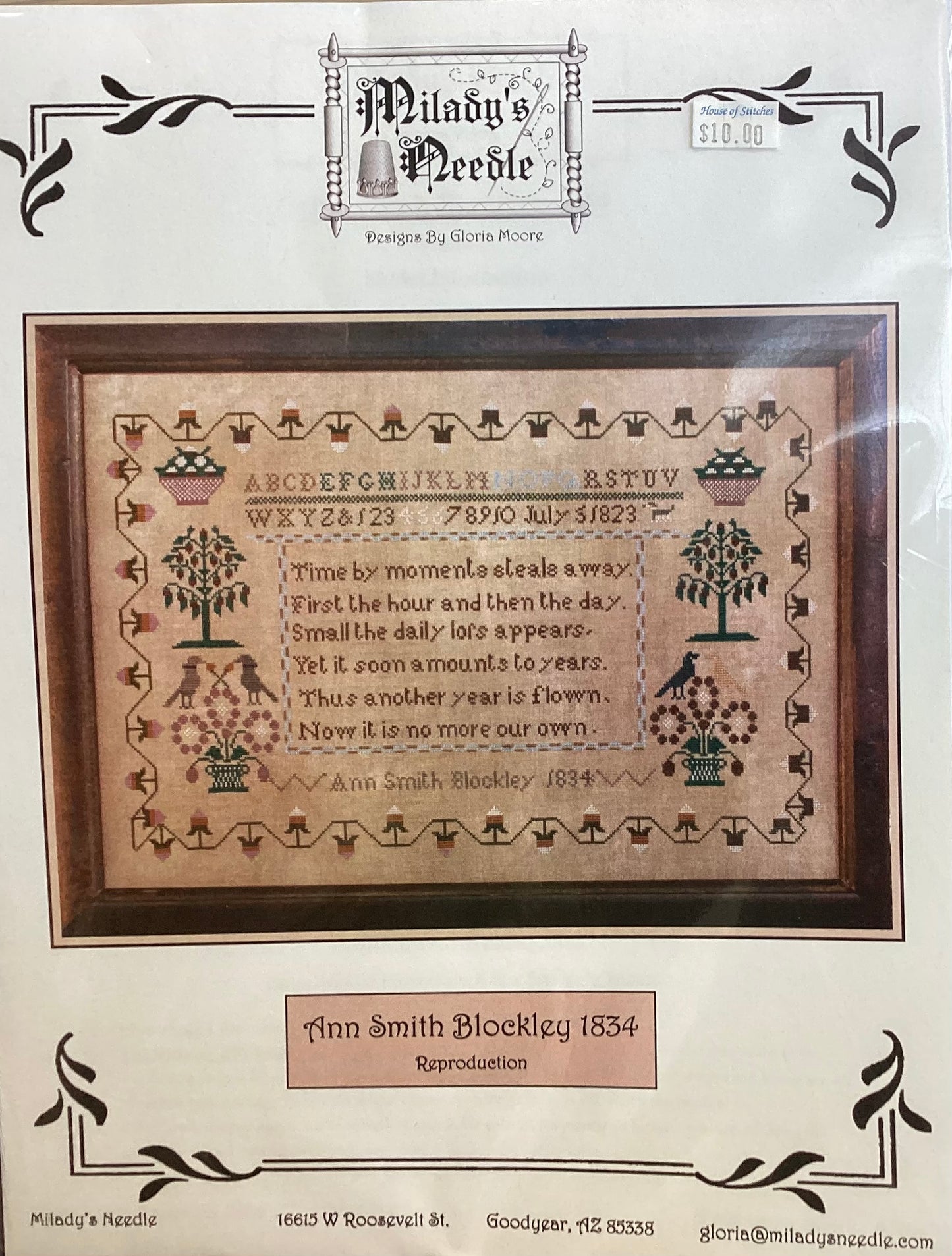 Ann Smith Blockley 1834 by Milady’s Needle