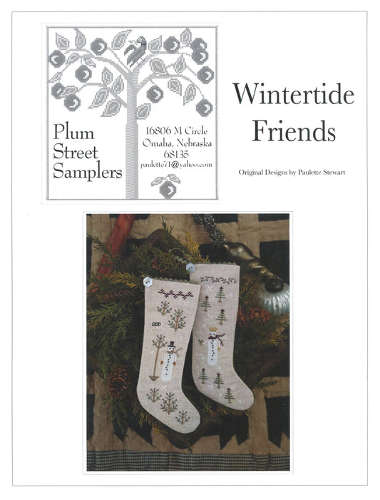 Wintertide Friends by Plum Street Samplers