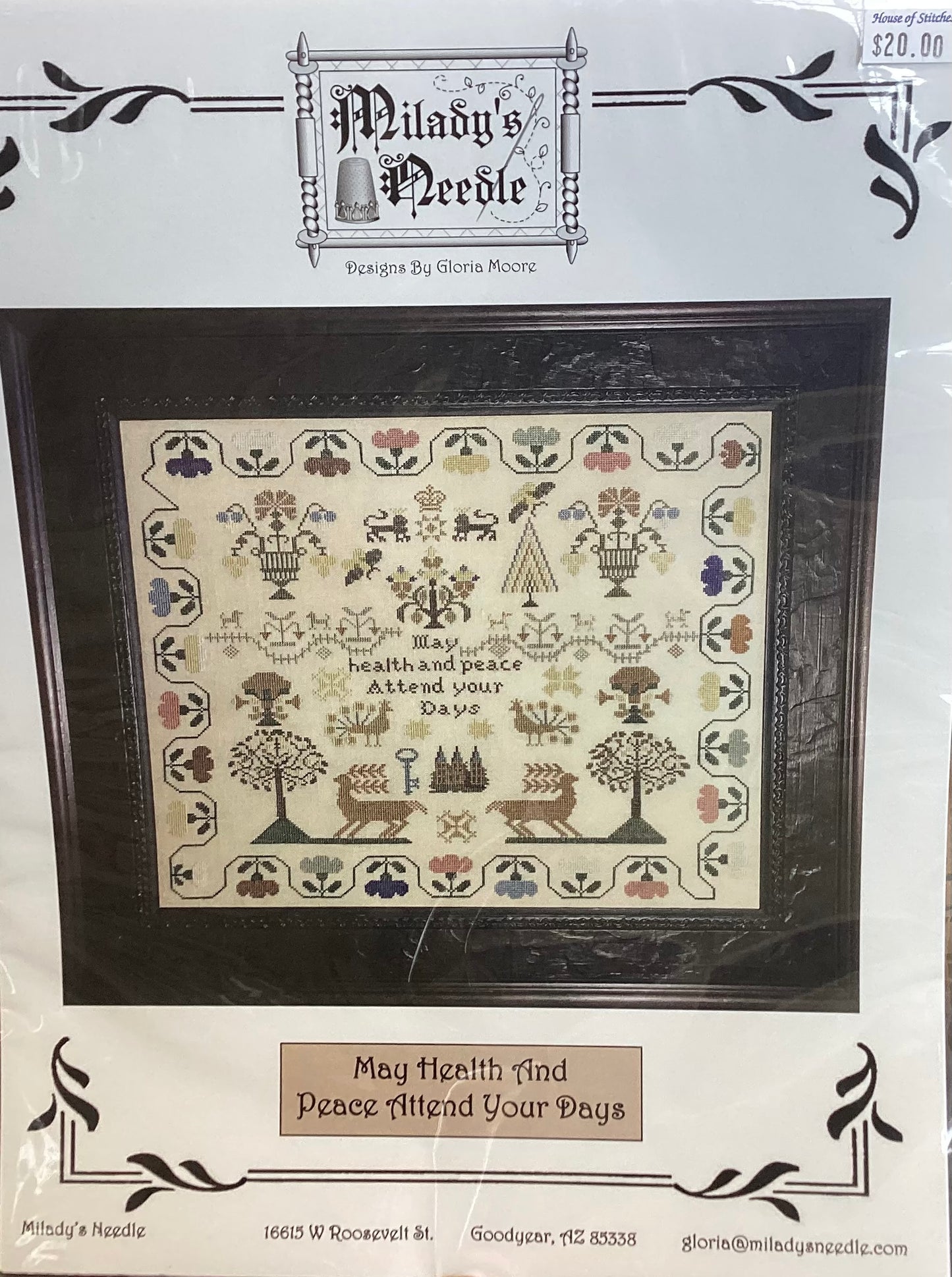 May Health And Peace Attend Your Days by Milady’s Needle
