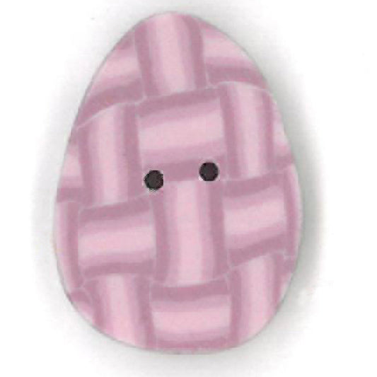 Small Lavender Egg Button by Just Another Button Company