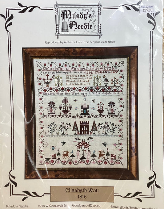 Elizabeth Wott 1816 by Milady’s Needle