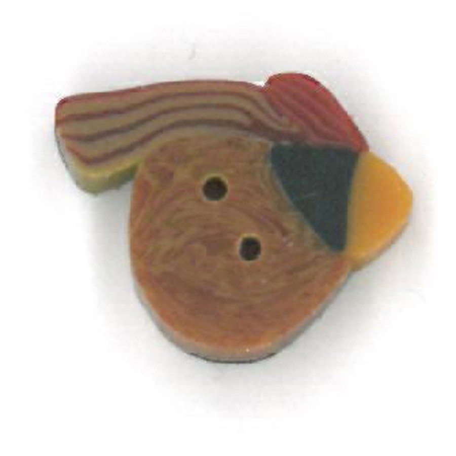 Tiny Mrs.Cardinal Button by Just Another Button Company