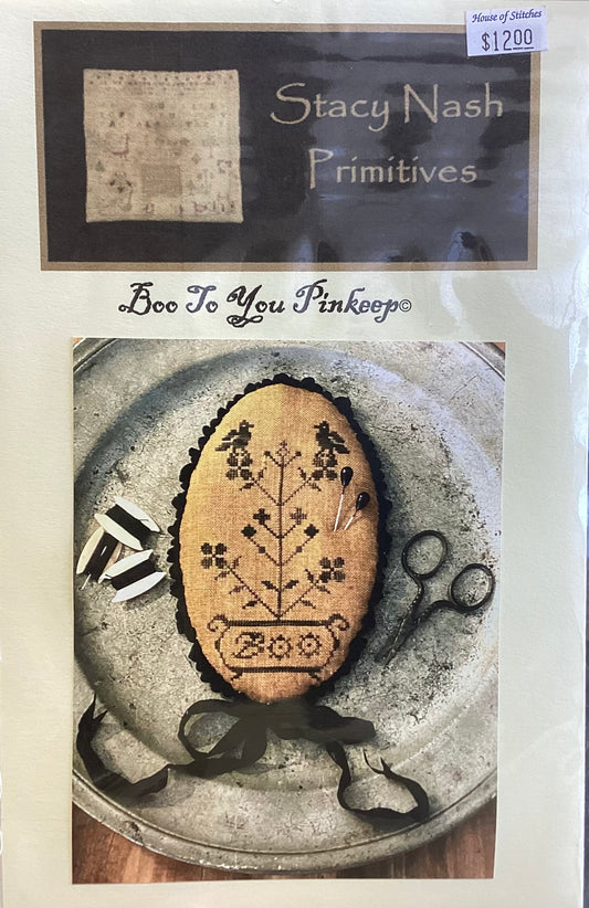 Boo To You Pinkeep by Stacy Nash Primitives